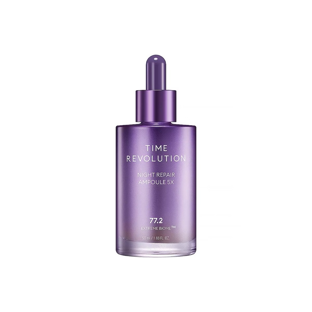 Missha Time Revolution Night Repair Ampoule 5X - Purple